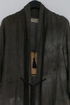 MUTEDANCE silk and cashmere coat MD21FW28